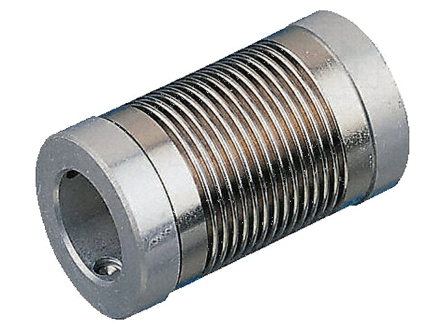 Koppeling; Ø1: 10mm; Ø2: 10mm; aluminium,roestvrij staal Koppeling; Ø1: 10mm; Ø2: 10mm; aluminium,roestvrij staal